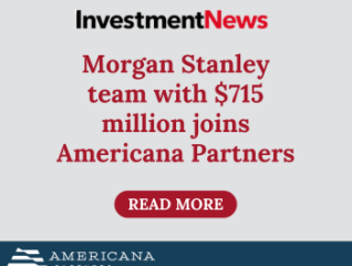 Morgan Stanley team with $715 million joins Americana Partners
